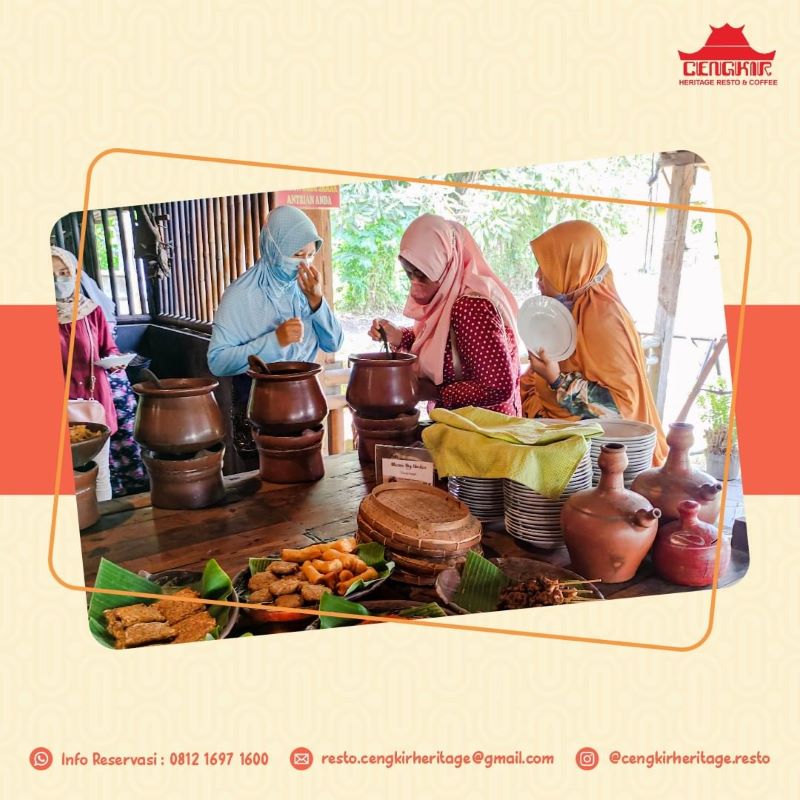 Suasana di Cengkir resto. (Instagram/@cengkirheritage.resto)