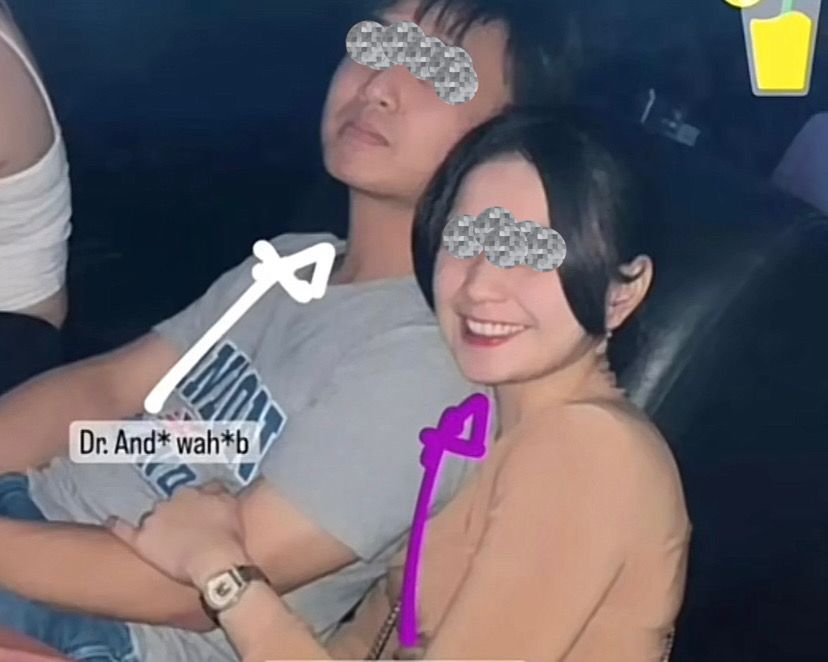 Foto mesra Karina Dinda Lestari dengan Andy Wahab bocor lagi, senyum lebar nampak tak ada paksaan (TikTok/@wanitaidaman444)