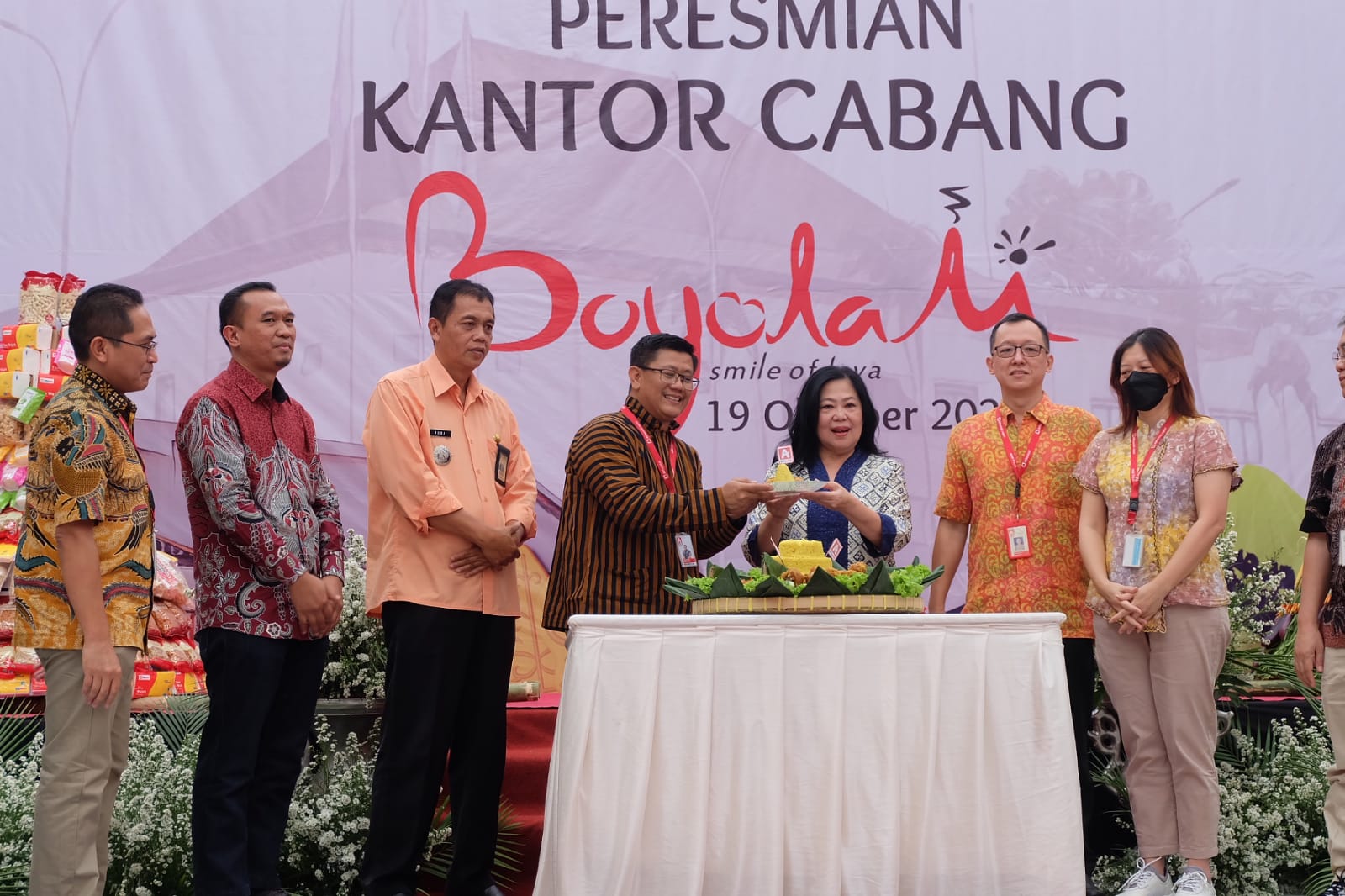 RESMI: PT Midi Utama Indonesia Tbk (Alfamidi) meresmikan Warehouse barunya di Wilayah, Boyolali Jawa Tengah. (ISTIMEWA)