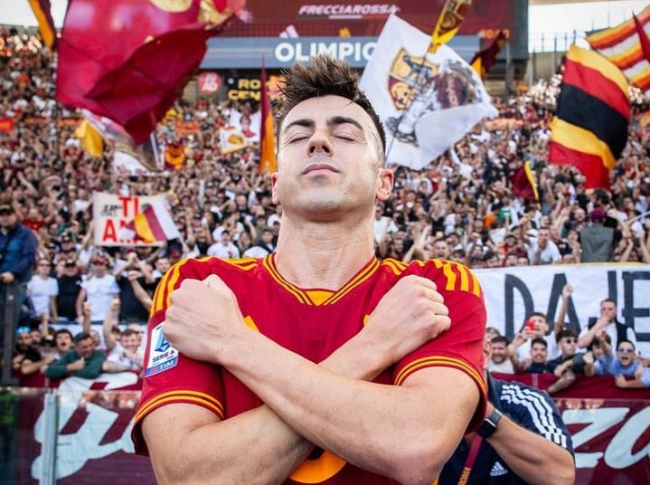 Gol tunggal El Shaarawy bawa AS Roma kalahkan tamunya AC Monza dengan skor tipis 1-0 pada lanjutan pekan ke-9 Serie A, di Stadion Olimpico Roma Minggu (22/10/2023) sore hari. (Instagram AS Roma)