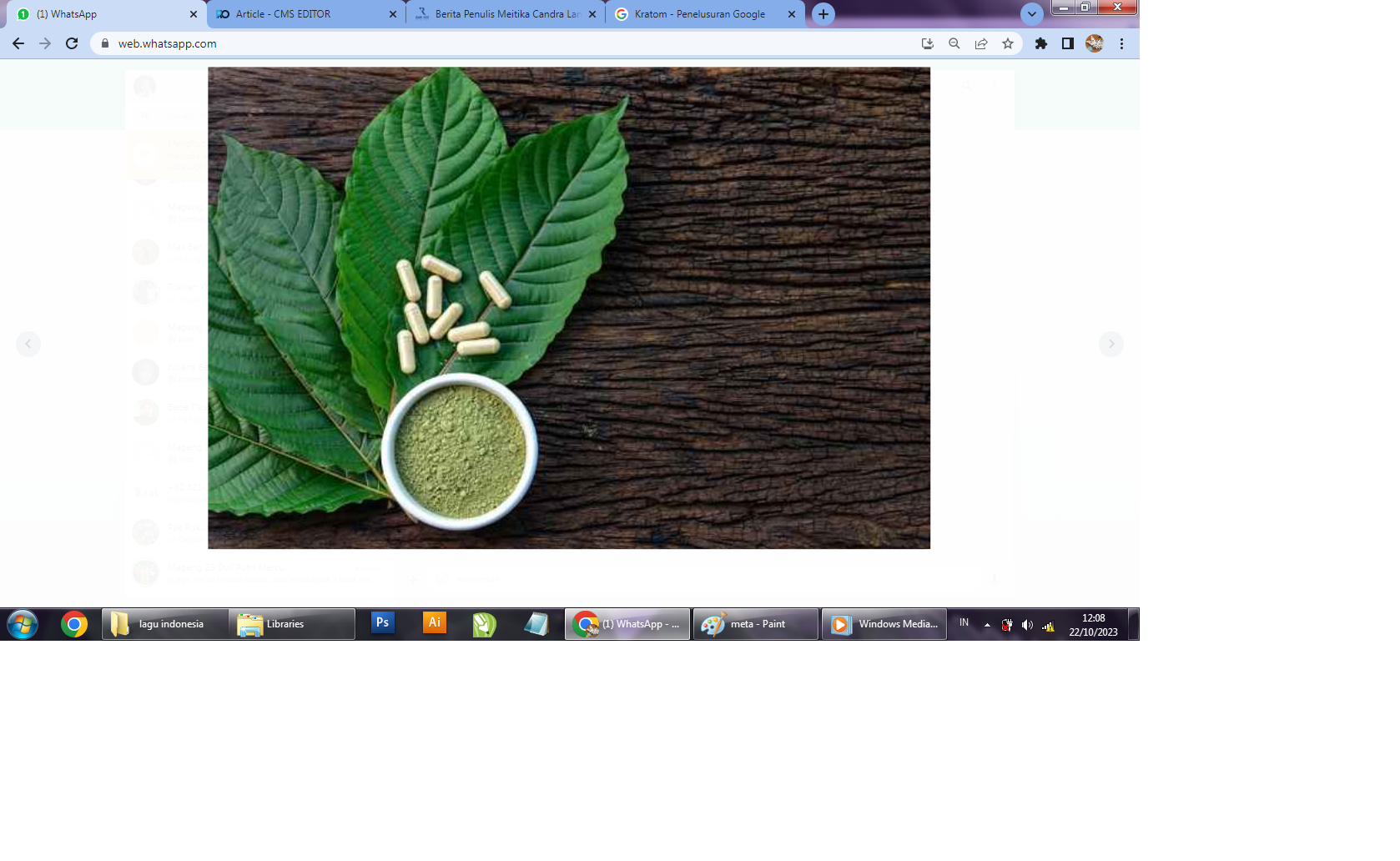 Kratom. (Website/alodokter)