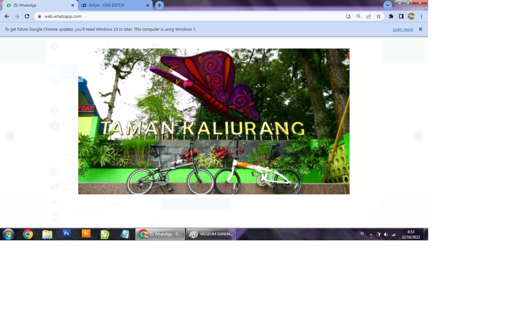 Taman Kaliurang Jogja. (turisian.com)