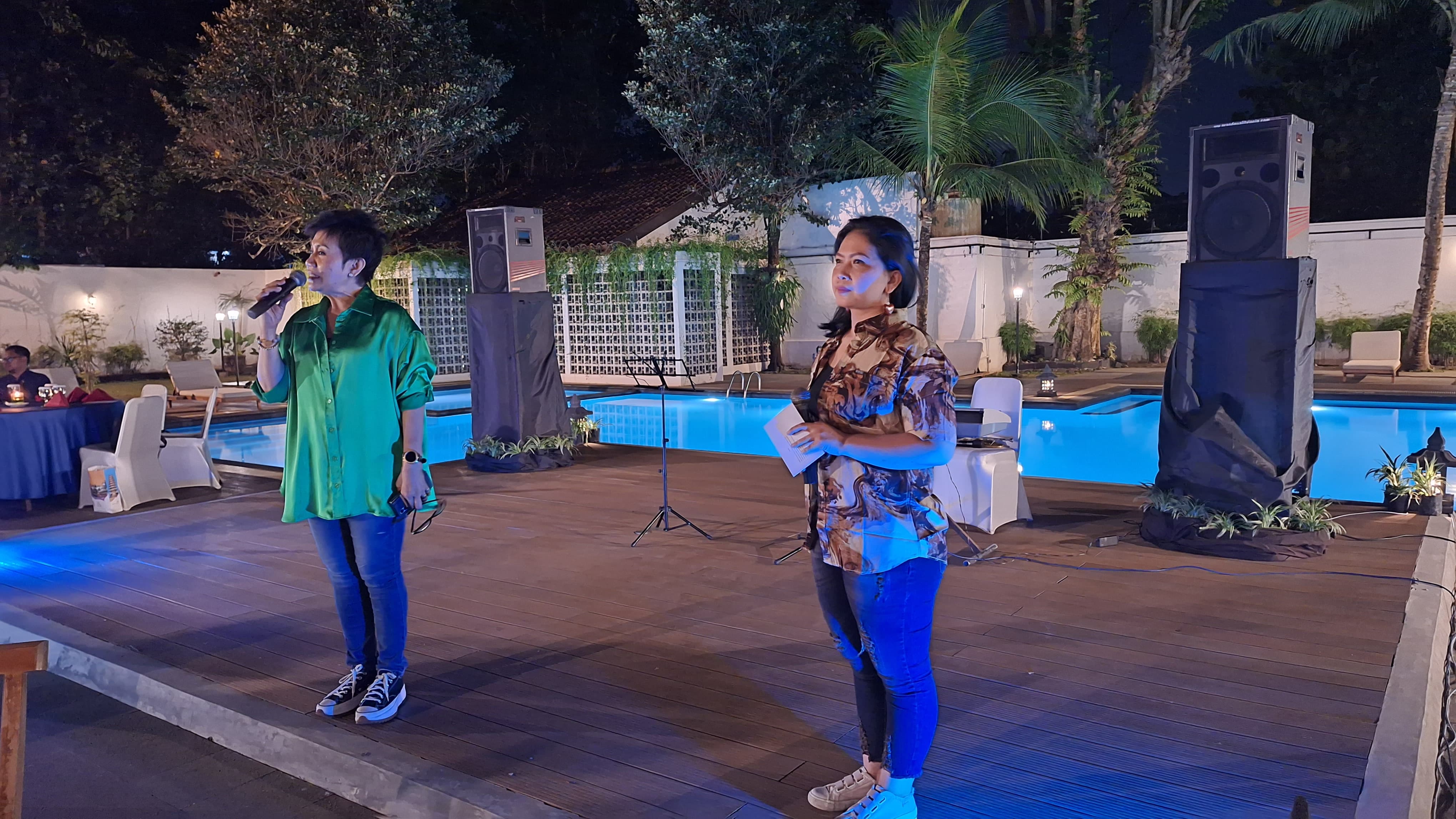 LAUNCHING: Grand Diamond Hotel Jogjakarta resmi me-launching oulet terbarunya yaitu Pool Bar. (SEPTIANI MEGA/RADAR JOGJA)