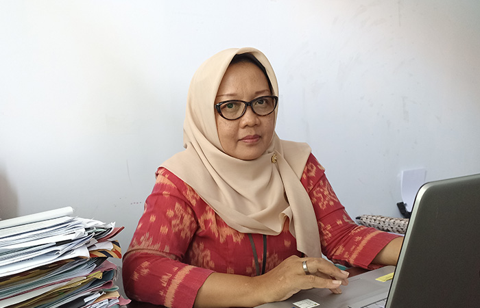 Kepala Bidang Rehabilitasi Sosial Dinsos Bantul Tatik Windari.GREGORIUS BRAMANTYO/RADAR JOGJA&nbsp;