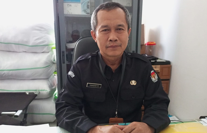 Sekretaris KPU Kebumen Handoyo.M HAFIED/RADAR KEBUMEN