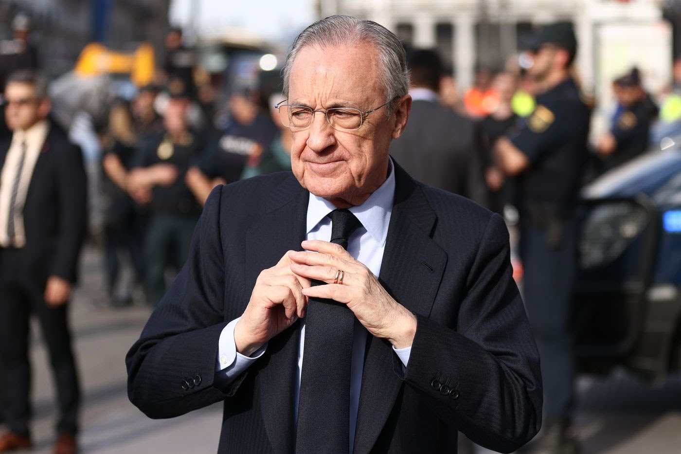 Presiden Real Madrid, Florentino Perez. (Getty images)
