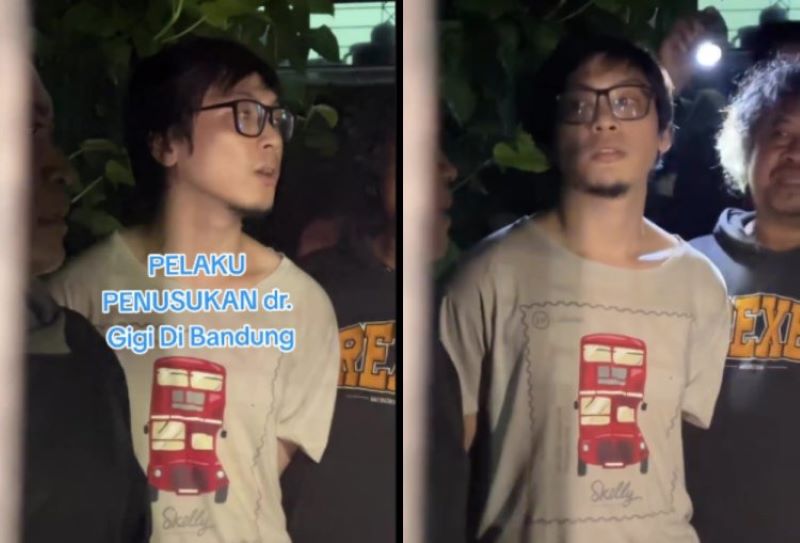 Sosok Samuel Sunarya pelaku pengancaman dan penusukan dokter gigi di Bandung. (Google/Baperan News)