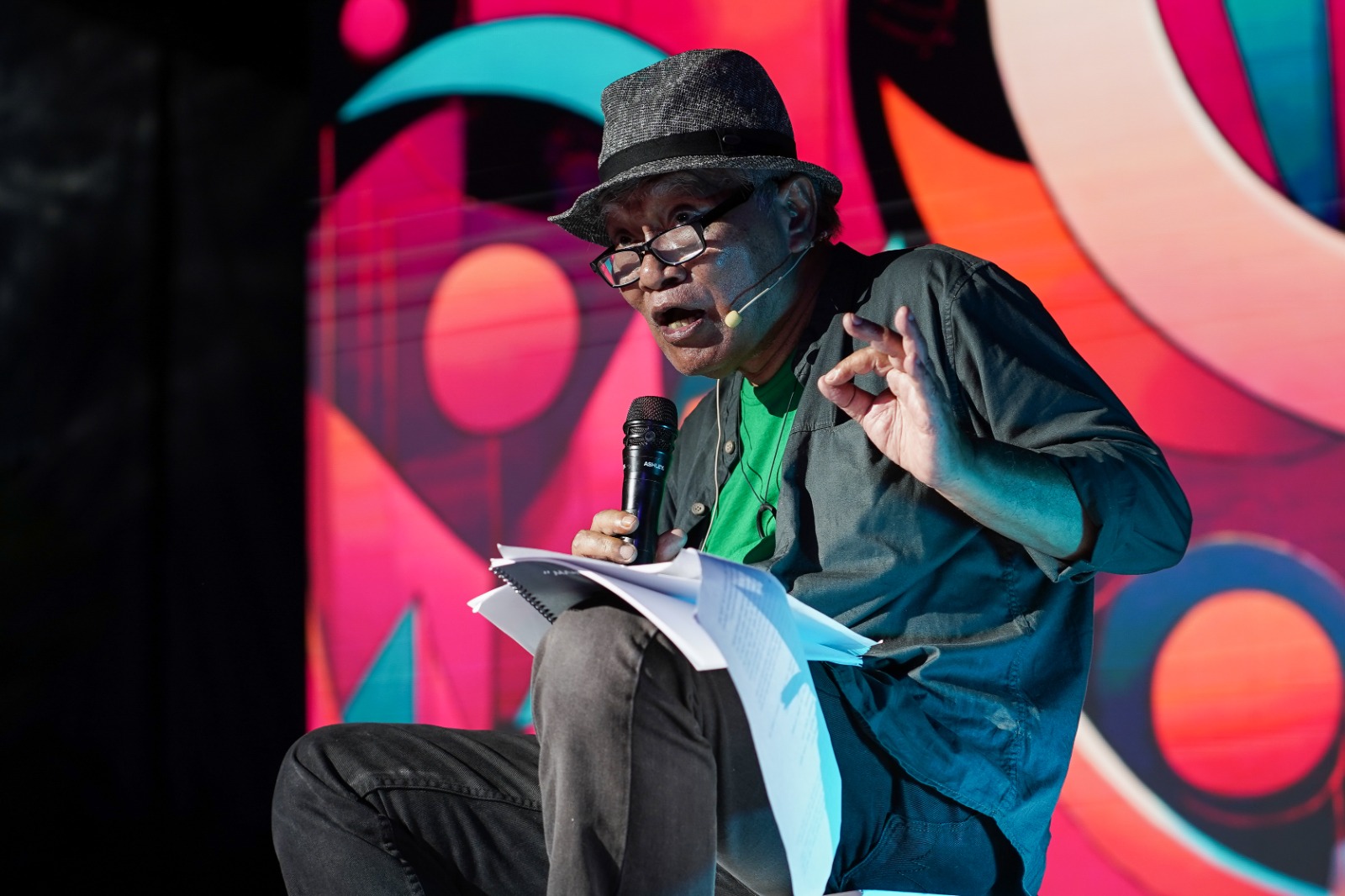 SASTRA: FSY 2023 ini mengambil tema "SILA". Sila dimaknai sebagai duduk bersila, kontemplatif, mendengar dan melihat kedalaman. (ISTIMEWA)