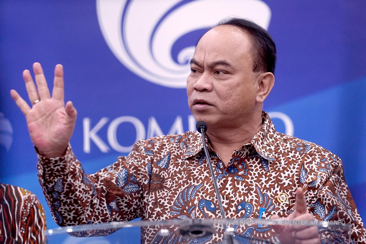 Menkominfo Buka &ndash; Bukaan Data, Facebook Sarang Hoax Pemilu 2024 sumber gambar kominfo