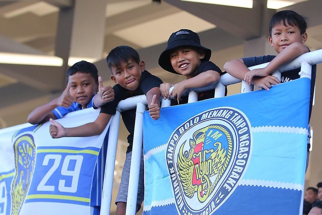 INGIN PROMOSI: Suporter PSIM Jogja. (Dok PSIM)