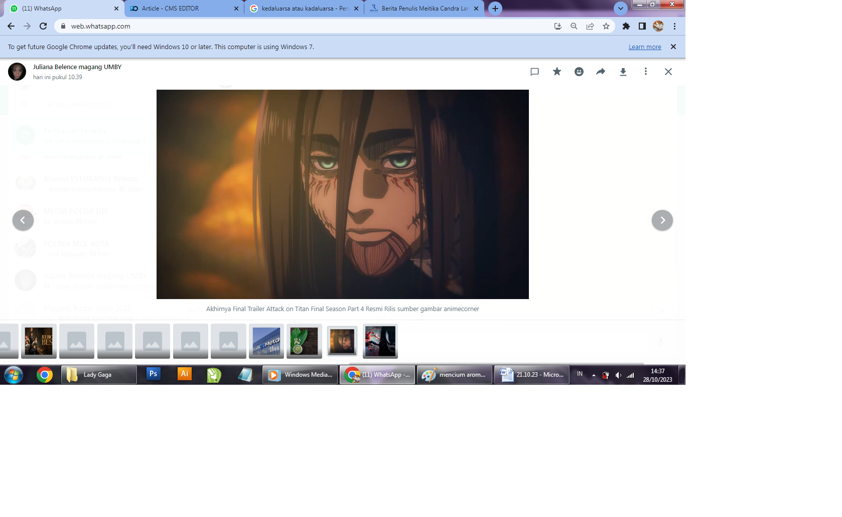 Akhirnya Final Trailer Attack on Titan Final Season Part 4 Resmi Rilis (animecorner.com)