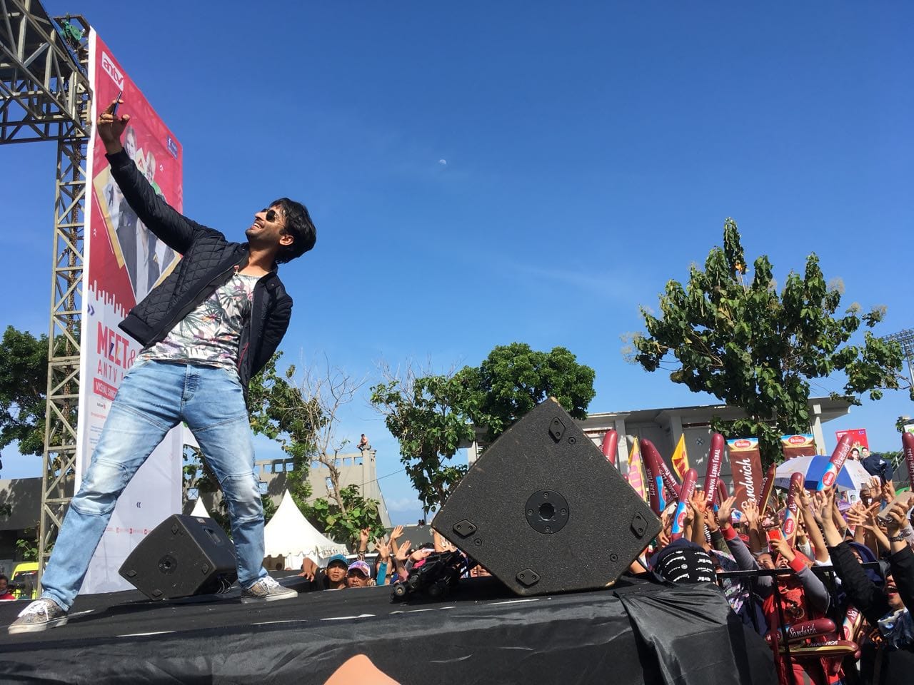 SHAHEER SHEIKH: Festival ANTV Rame akan mengajak seluruh masyarakat Kulonprogo bernyanyi dan berjoget bersama, gratis. Dipandu oleh Shaheer Sheikh, Fanny Ghassani dan Ncesss Nabati. (ISTIMEWA)