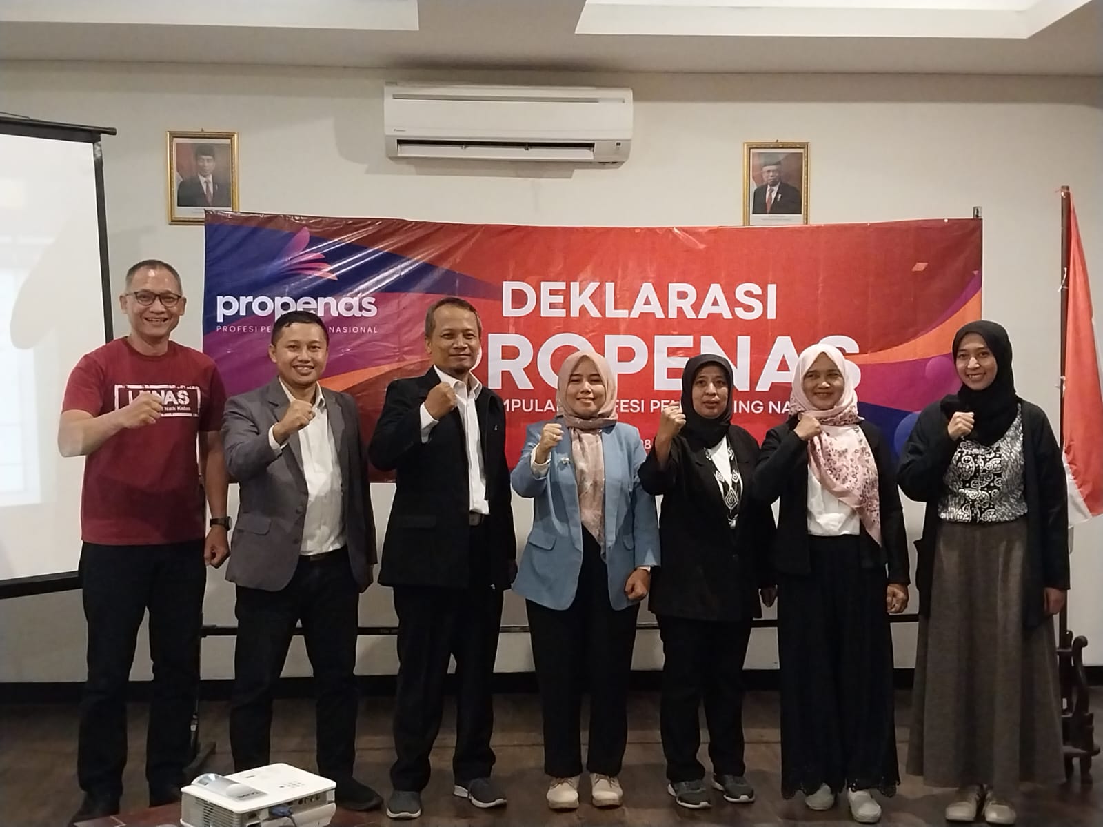KUALITAS: Deklarasi Perkumpulan Profesi Pendamping Nasional (PROPENAS) di Jogja. (Istimewa)