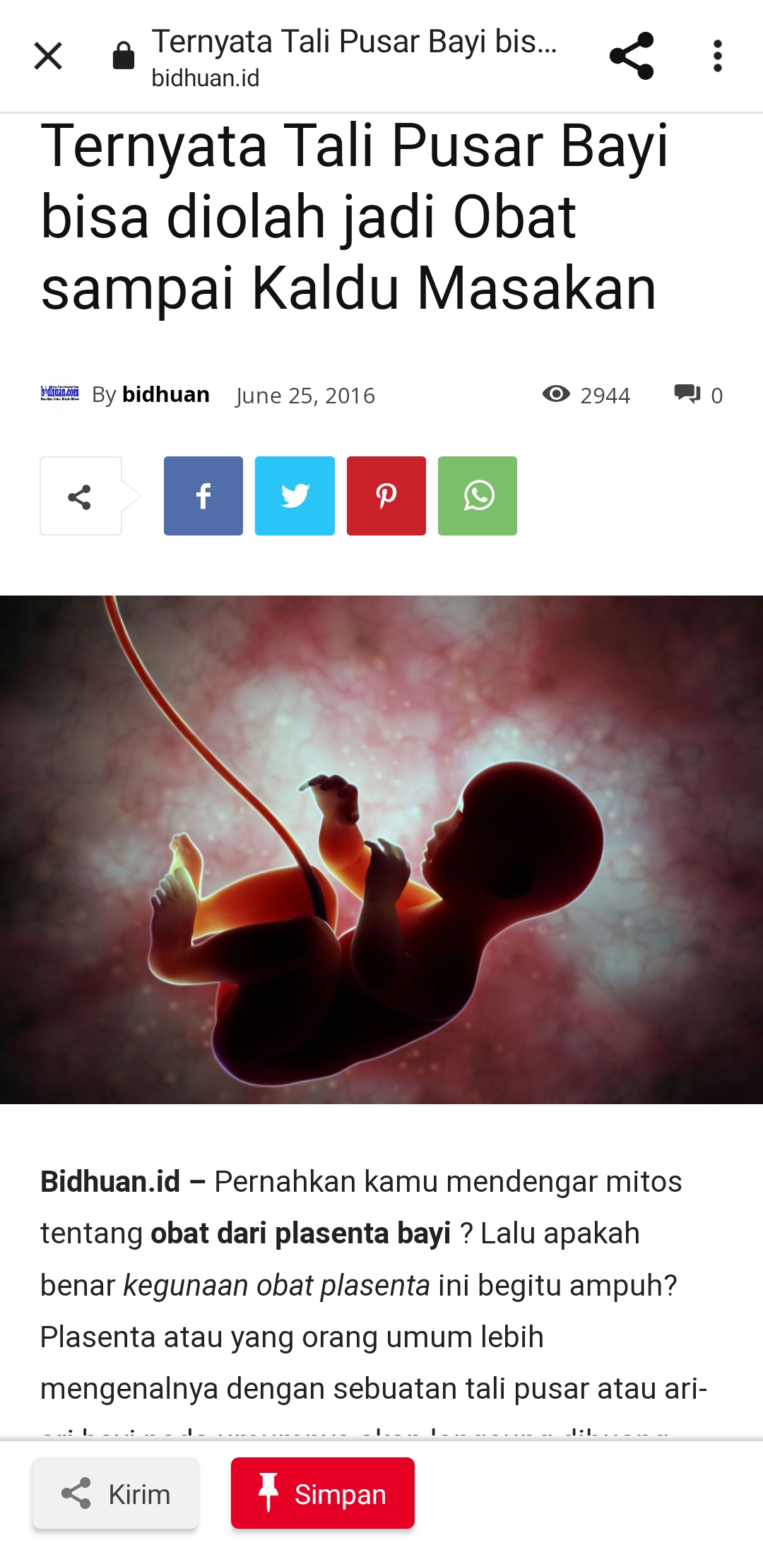 Ilustrasi perkembangan janin pada masa kehamilan. Belum lama ini seorang selebgam asal Semarang tega membuang bayi yang dikandungnya di Bandara Ngurah Rai Bali. (Pinterest/Bidhuan.id)