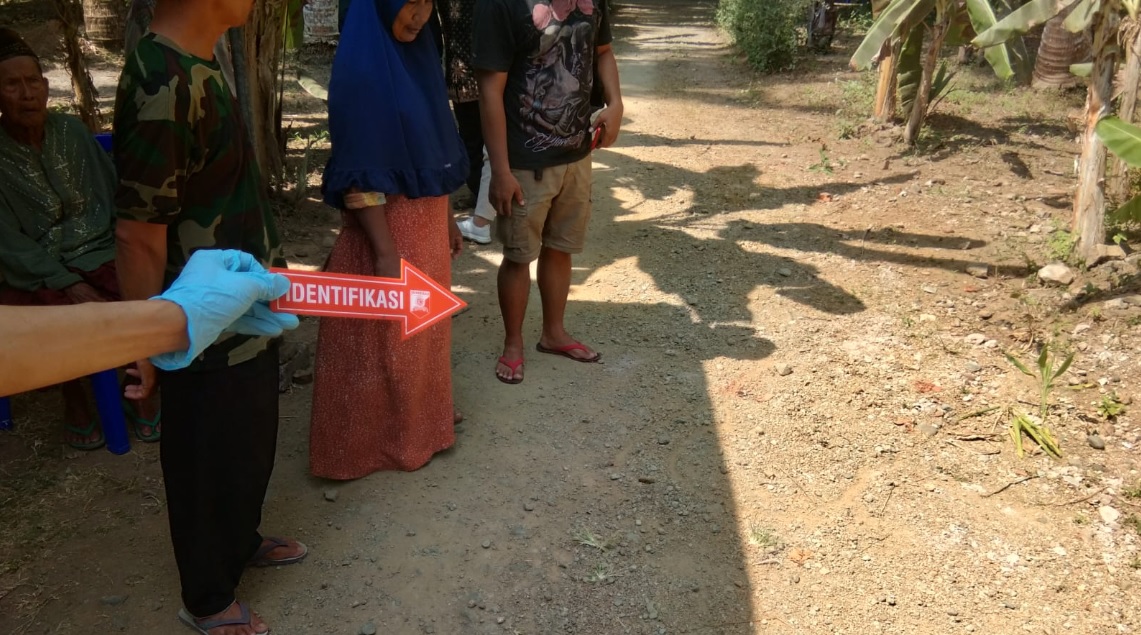 Lokasi terjadinya duel maut yang mengakibatkan kematian kakak ditangan adik ipar di Panjatan, Kulon Progo (25/10/2023). (HUMAS POLRES KULON PROGO)