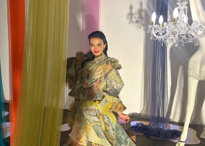 Aktris Ralin Shah. (Instagram/@ralineshah)