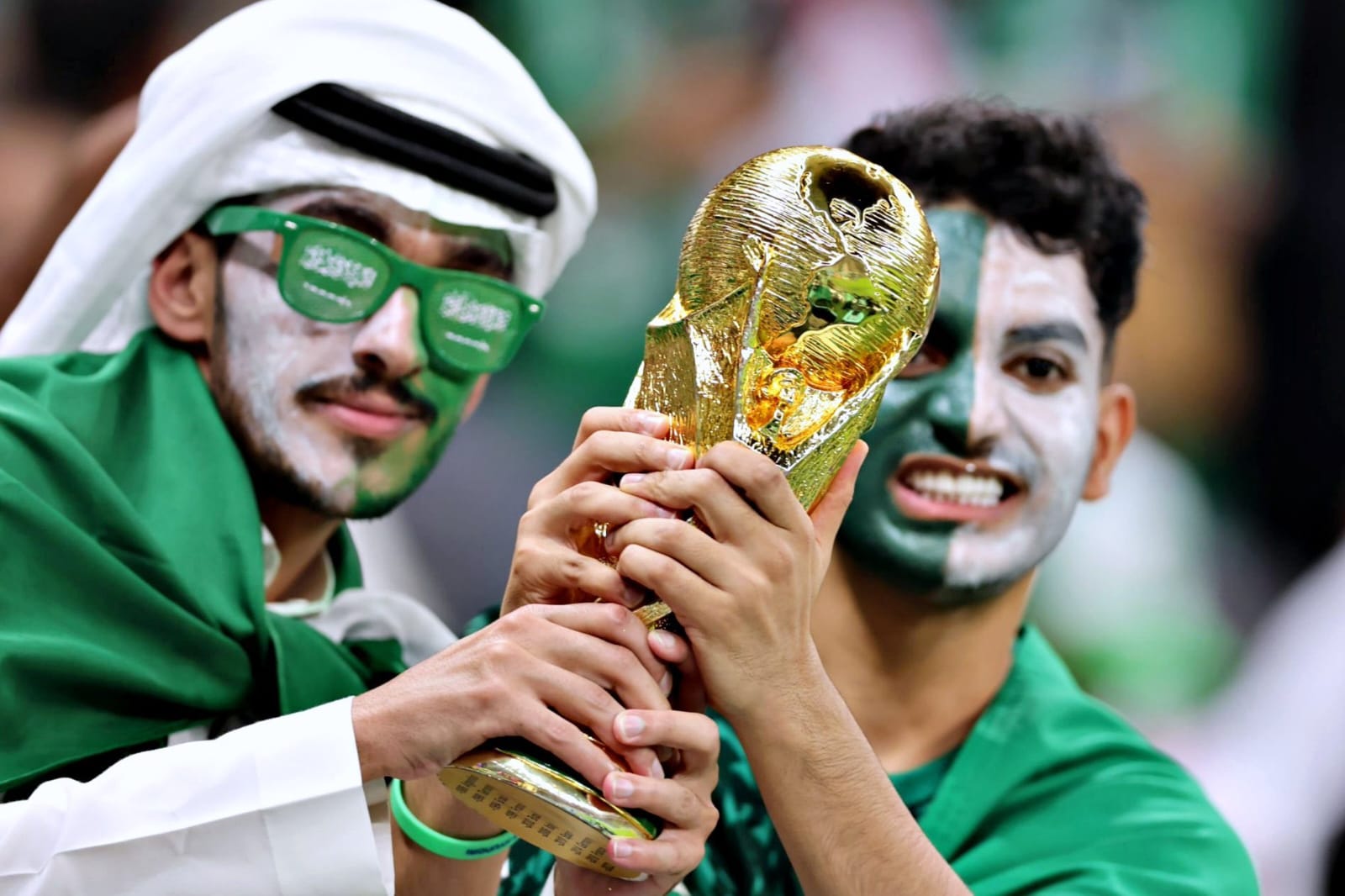 Arab Saudi resmi ditunjuk FIFA untuk tuan rumah Piala Dunia 2034. (Sumber foto Youssef Loulidi/Fantasista/Getty Images)