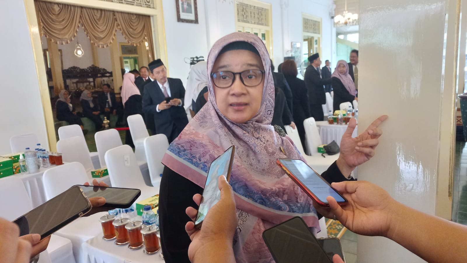 PANTAU: Kepala Dinas Kesehatan DIY Pembajun Setyaningastutie. (Winda Atika Ira P/Radar Jogja)