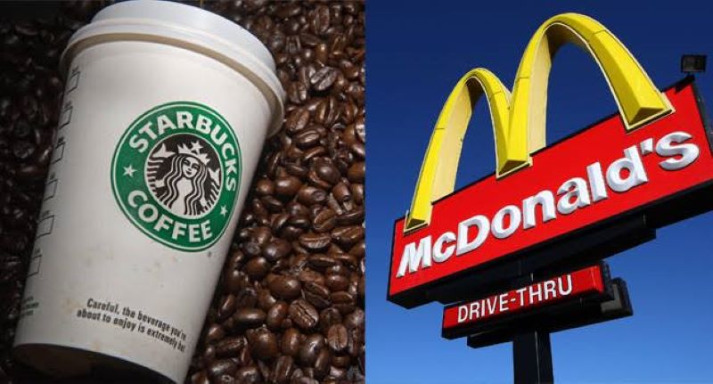 Brand ternama Starbuck dan McDonald