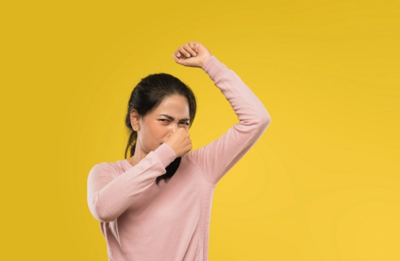 Ilustrasi bau badan. (enesis.com)