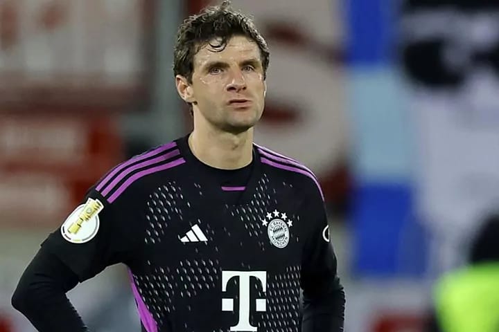 Thomas Muller tercatat sebagai pemain dengan rekor penampilan terbanyak bersama Bayern Munich (marca)