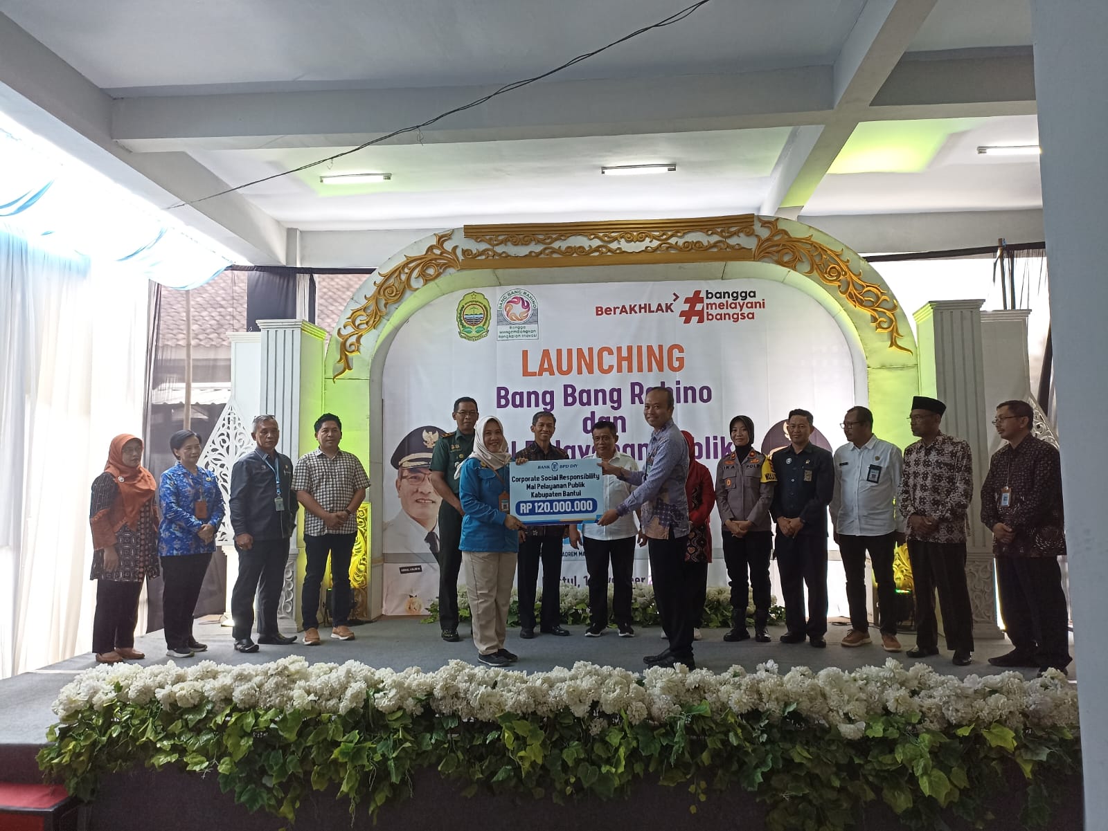 CEPAT: Dinas Penanaman Modal dan Pelayanan Terpadu Satu Pintu Kabupaten Bantul meluncurkan program Bang Bang Rahino (Bangga Mengembangkan Rangkaian Inovasi). (Gregorius Bramantyo/Radar Jogja)