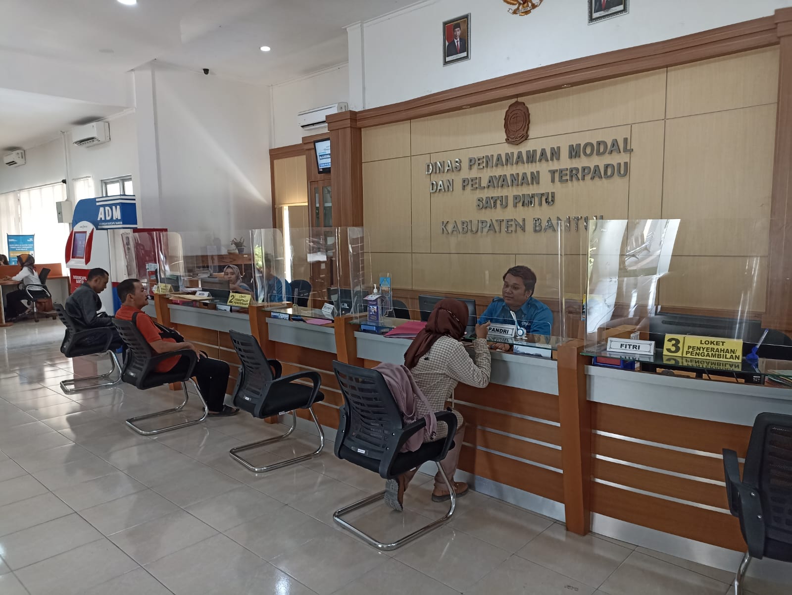 EFEKTIF: Dinas Penanaman Modal dan Pelayanan Terpadu Satu Pintu Kabupaten Bantul siap memberikan layanan. (Gregorius Bramantyo/Radar Jogja)