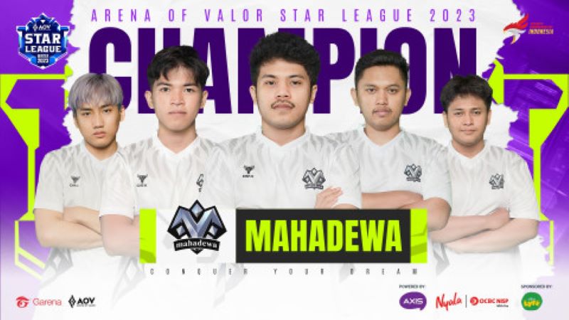 Salah satu tim esports laga ASL Winter 2023. (Sumber.medcom.id)