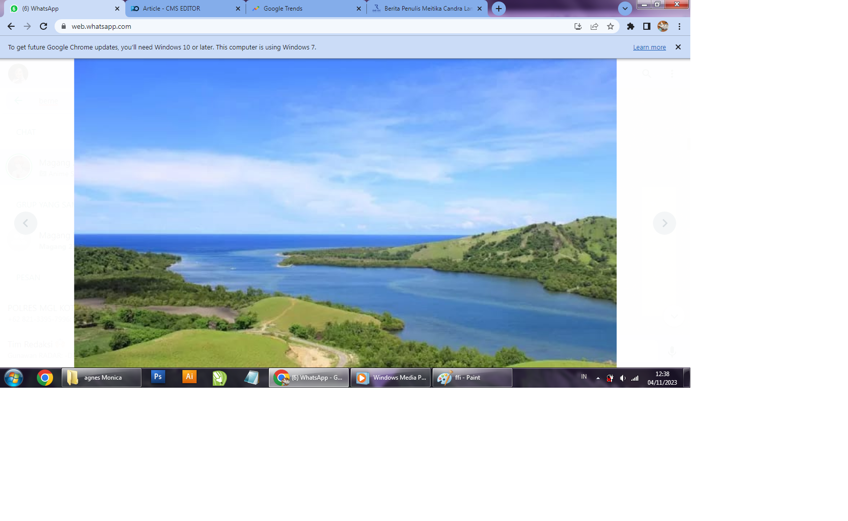 Destinasi Wisata Alam Teluk Nanga Lok di Desa Golo Lijin, Kec.Elar, Kab. Manggarai Timur, Provinsi Nusa Tenggara Timur (NTT).  (Akurat.co)