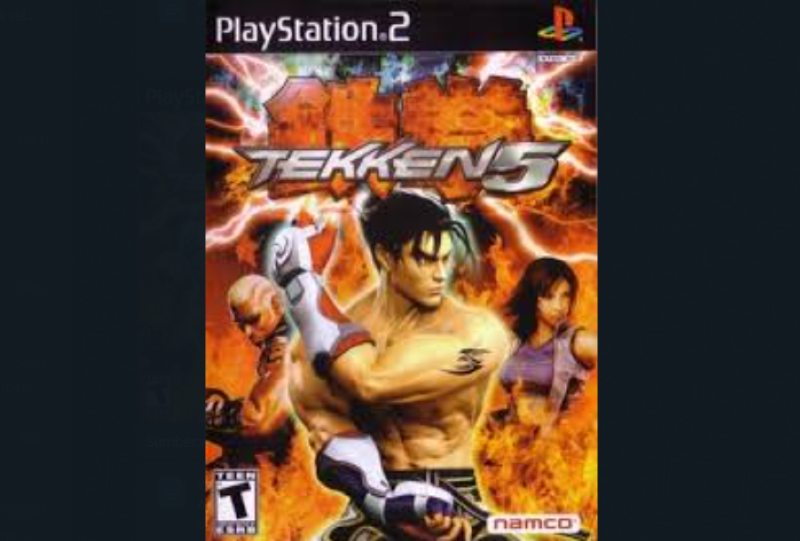 Tekken 5 di PS2. (Tangkapan layar link.downloadtanku.org)