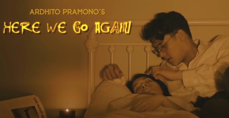 Ardhito Rifqi Pramono dan istrinya, Jeanneta Sanfadelia. (YouTube/Ardhito Pramono)