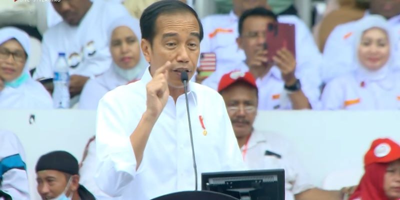 Presiden Jokowi. (politik.rmol.id)