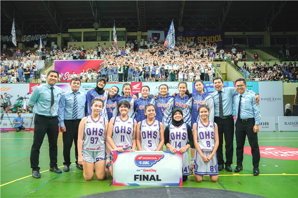 FINAL: Gajah Demangan SMA Olifant Jogja memas Honda DBL with Kopi Good Day 2023 D.I. Jogjakarta Series.
