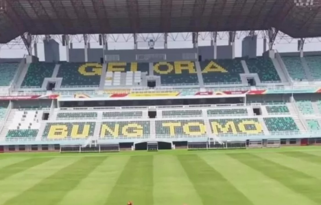Stadion Gelora Bung Tomo Surabaya jadi tuan rumah pembukaan Piala Dunia U-17 2023 di Indonesia.