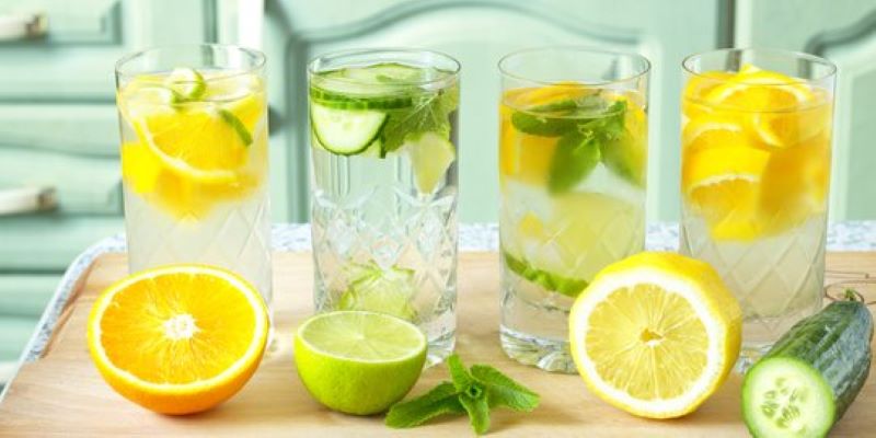 Infused water menyehatkan. (Beautynesia.id)