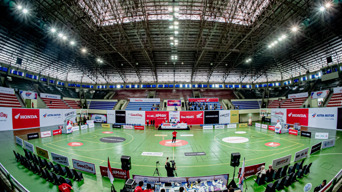 GOR UNY siap menjadi saksi pertandingan seru Final Party Honda DBL with Kopi Good Day 2023 D.I. Jogjakarta Series