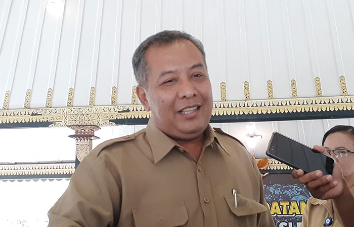 Ketua Pelaksana Satuan Tugas Pengelolaan Sampah Sleman Dwi Anta Sudibya.IWAN NURWANTO/RADAR JOGJA&nbsp;