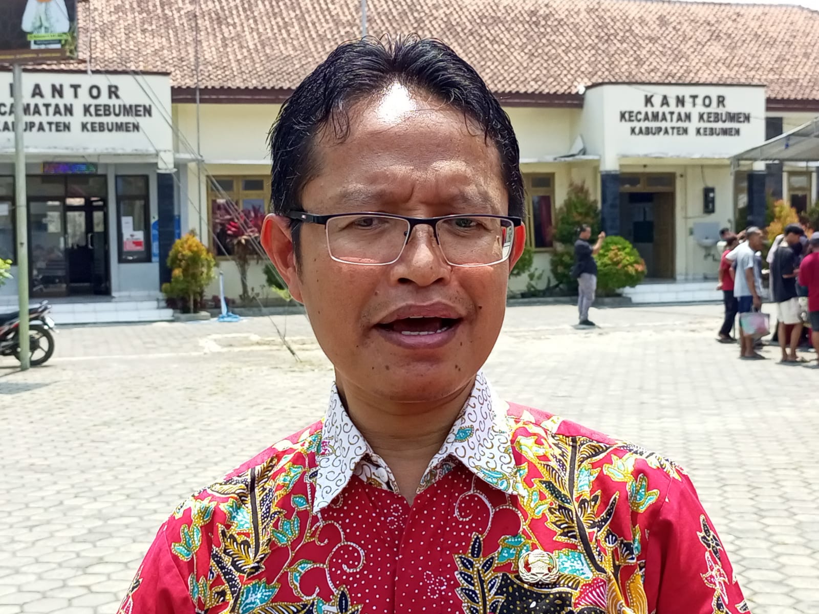 USAHA: Kepala Dinas Pertanian dan Pangan (Distapang) Kebumen Teguh Yuliono. (M HAFIED/RADAR KEBUMEN)