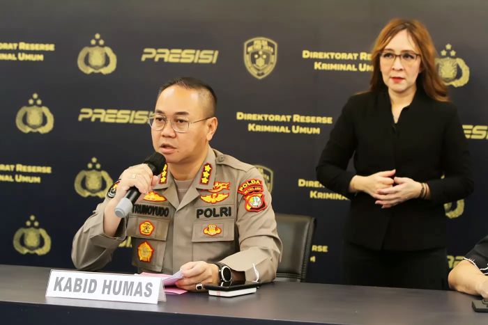 Kabid Humas Polda Metro Jaya Kombes Pol Trunoyudo Wisnu Andiko. Foto: Dery Ridwansah/ JawaPos.com (DERY RIDWANSAH)
