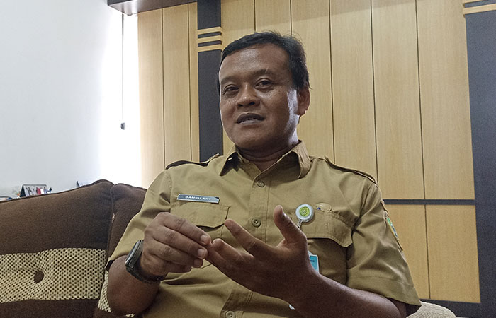 Kepala Bidang Penanggulangan Penyakit Dinas Kesehatan Bantul, Samsu Aryanto.GREGORIUS BRAMANTYO/RADAR JOGJA&nbsp;