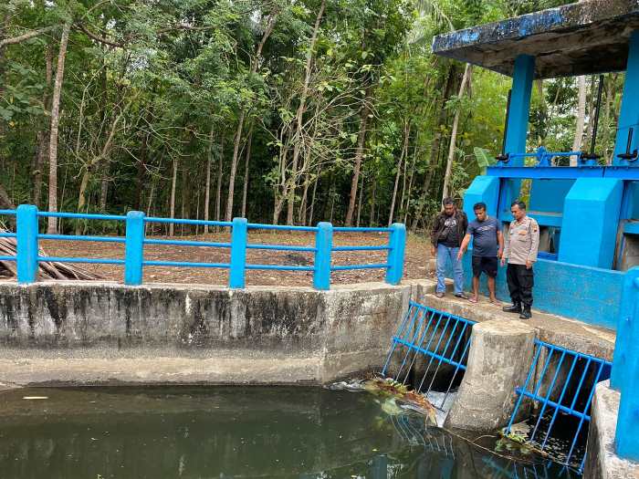 Lokasi ditemukannya balita 21 bulan di Kabupaten Purworejo di saluran irigasi wilayah Desa Rejowinangun, Kecamatan Kemiri, Kabupaten Purworejo pada Rabu (15/11). ISTIMEWA