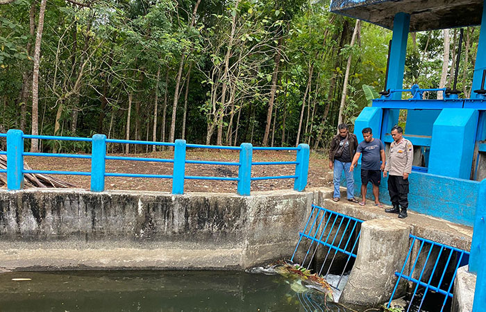 Lokasi ditemukannya balita 21 bulan di Kabupaten Purworejo di saluran irigasi wilayah Desa Rejowinangun, Kecamatan Kemiri, Kabupaten Purworejo pada Rabu (15/11).ISTIMEWA