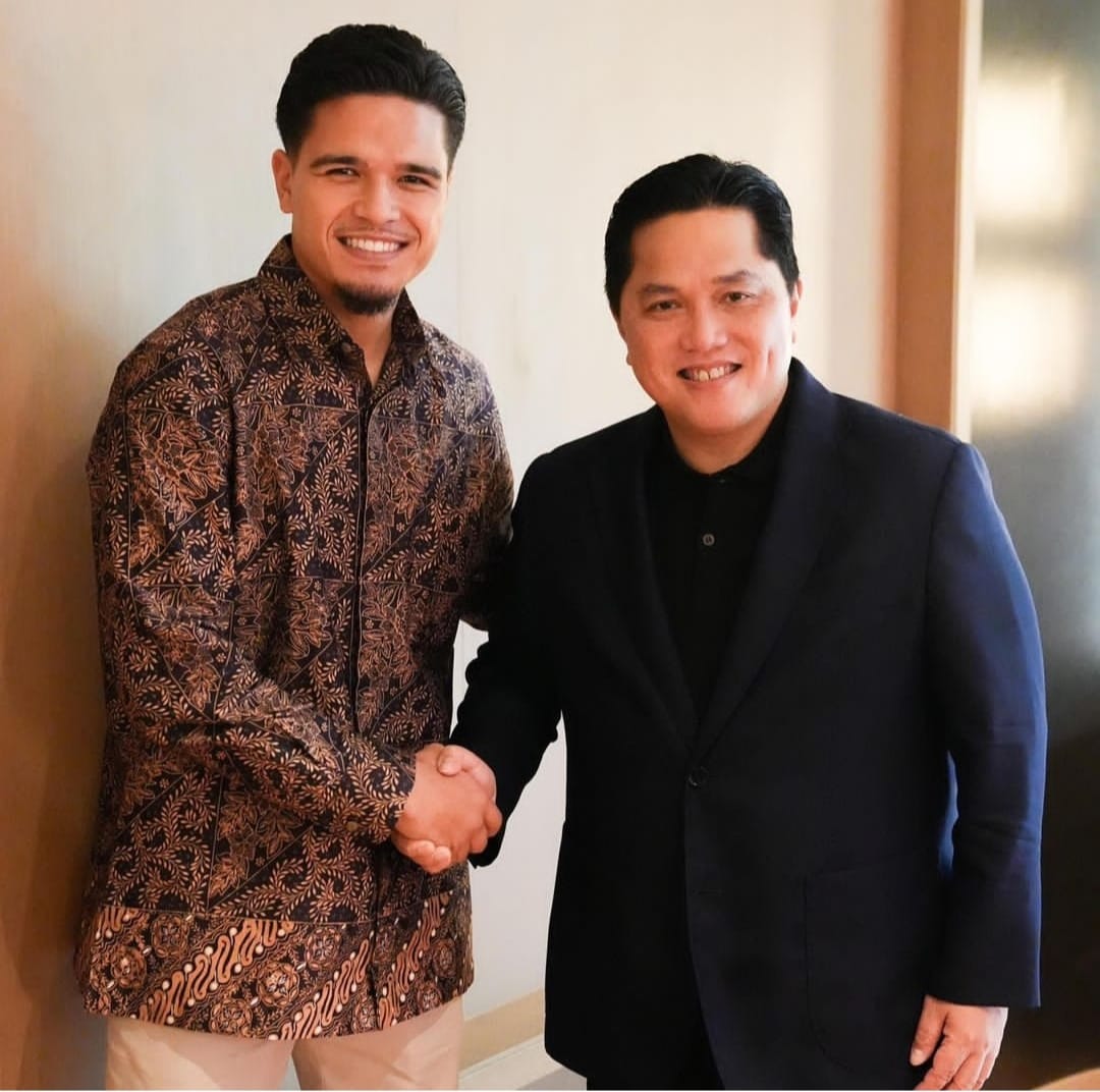 Ragnar Oratmangoen (IG Erick Thohir)