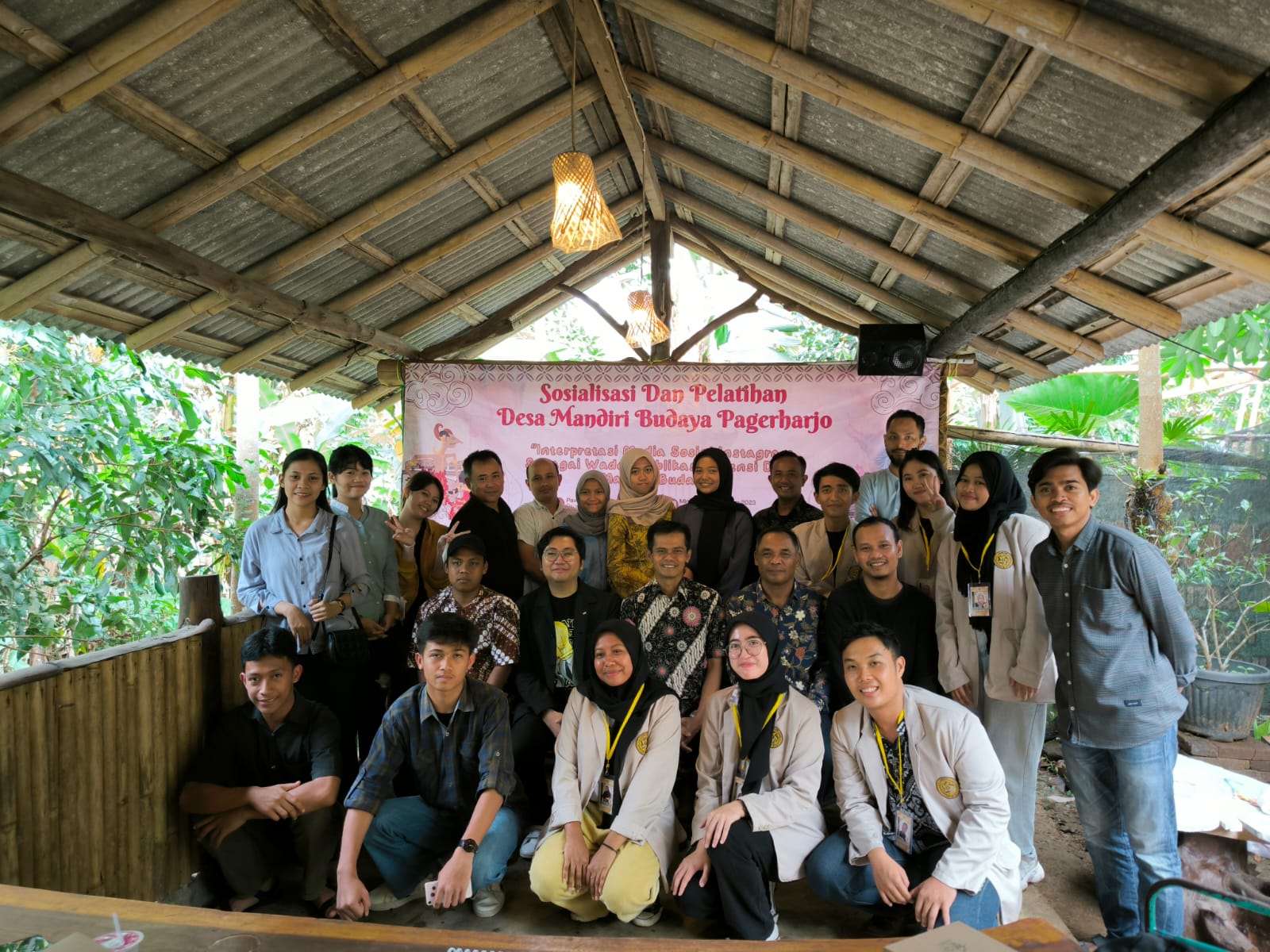 WORKSHOP: Sosialisasi dan Pelatihan Desa Mandiri Budaya Pagerharjo. (ISTIMEWA)