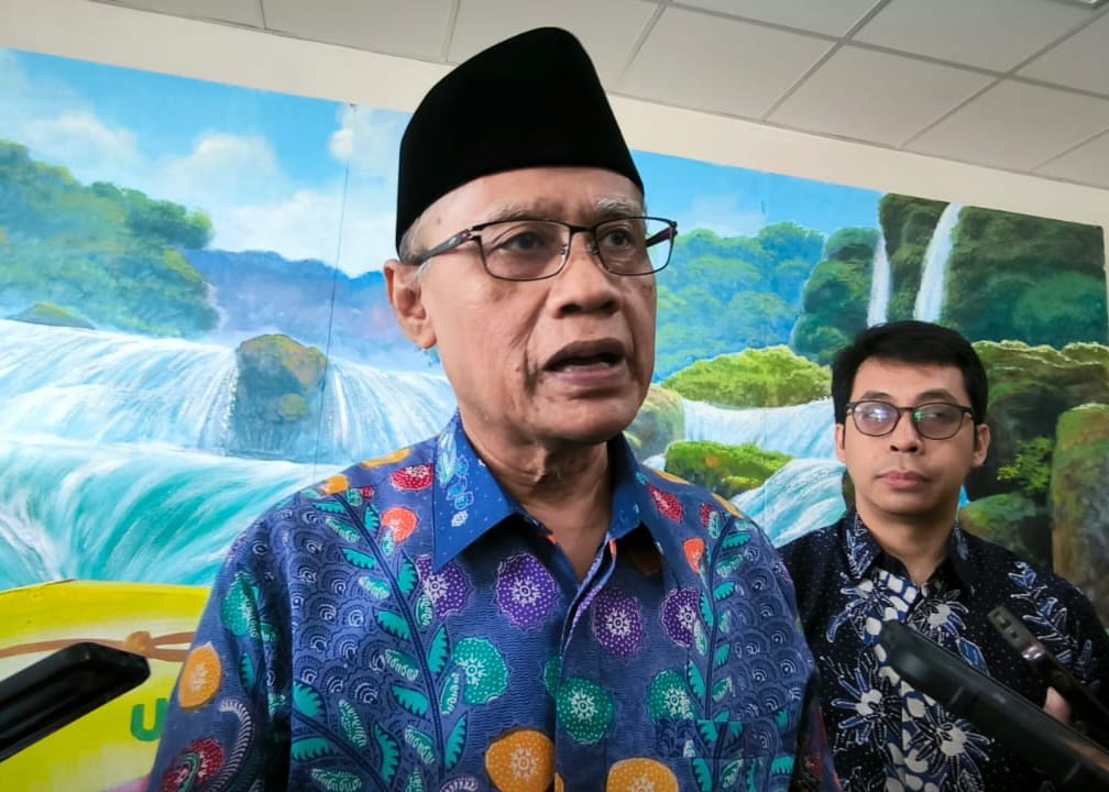 KEHIDUPAN: Ketua Umum PP Muhammadiyah Prof Haedar Nashir. (Wulan Yanuarwati/Radar Jogja)