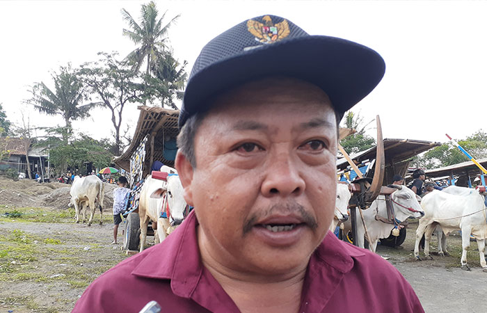 Lurah Caturharjo Agus Sutanto.IWAN NURWANTO/RADAR JOGJA&nbsp;