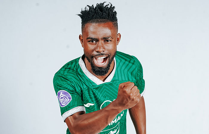 Elvis Kamsoba, penyerang sayap asing baru PSS Sleman.Dok PSS Sleman