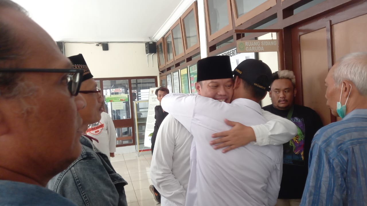 Terdakwa Agus Santoso .Khairul Maarif/Radar Jogja