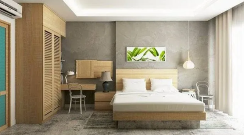 Ilustrasi kamar tidur yang nyaman. (pashouses.id)