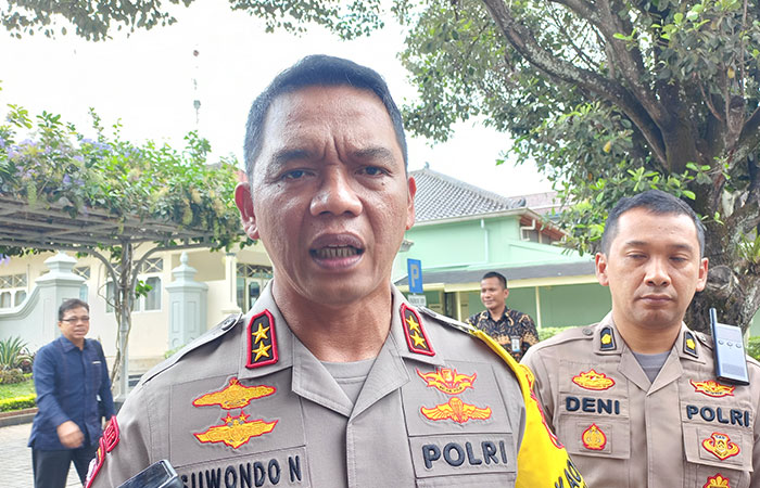 Kapolda DIJ Irjen Pol Suwondo Nainggolan di Kompleks Kepatihan Jogja, Rabu (22/11).Winda Atika Ira P/Radar Jogja&nbsp;